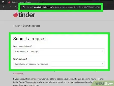 Image intitulée Get Unbanned from Tinder Step 2