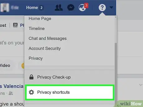 Image intitulée Stop All Friend Requests on Facebook Step 2