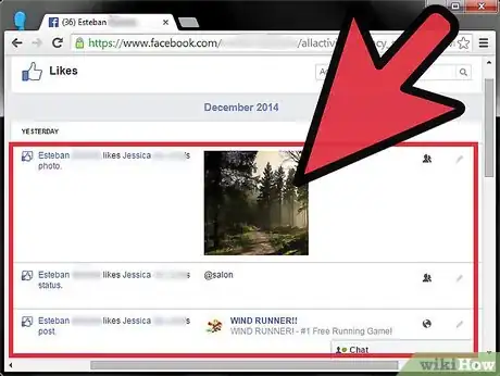 Image intitulée Delete Likes on Facebook Step 5
