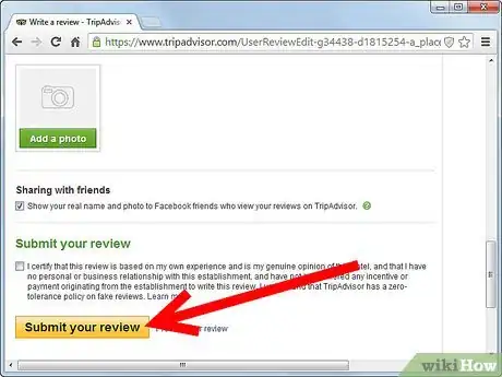 Image intitulée Write a Review on TripAdvisor Step 9