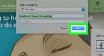ajouter un signet dans le navigateur Safari