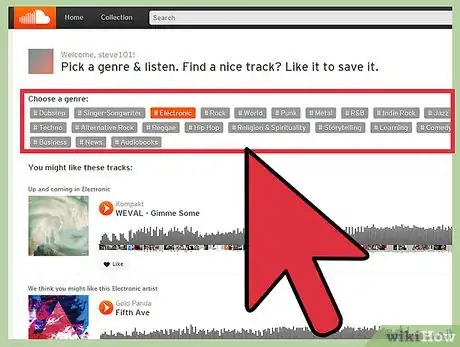 Image intitulée Create an Account on Soundcloud Step 2