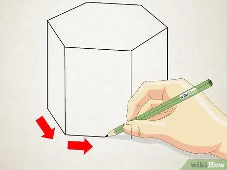Image intitulée Draw a Hexagonal Prism Step 3