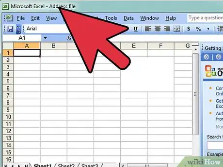 Image intitulée Mail Merge Address Labels Using Excel and Word Step 1