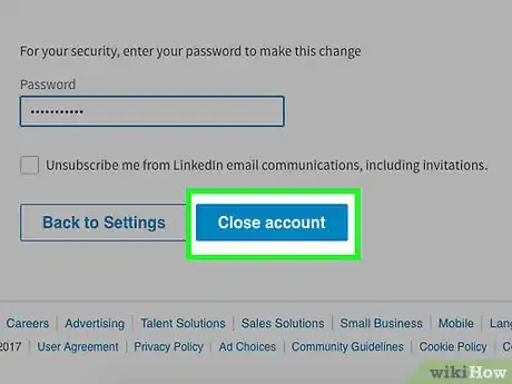 Image intitulée Delete a LinkedIn Account Step 8