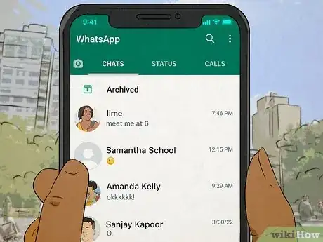 Image intitulée Can You See Someone's Profile Picture if You're Blocked on WhatsApp Step 1