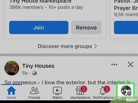 Image intitulée Unblock Someone on Facebook Step 2