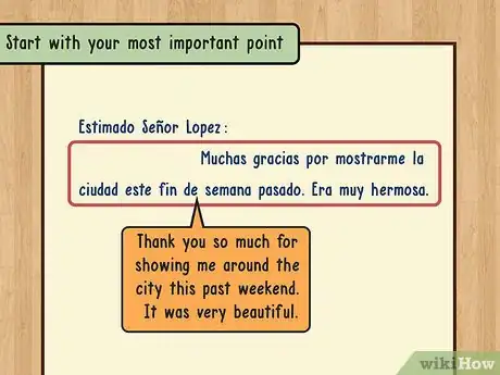 Image intitulée Write a Spanish Letter Step 7