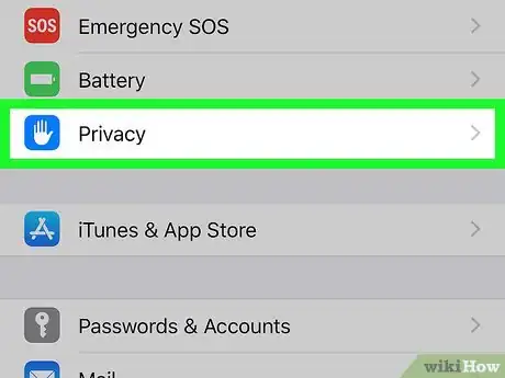 Image intitulée Turn On Location Services on an iPhone or iPad Step 2