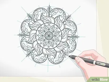 Image intitulée Draw a Mandala Step 10