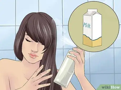 Image intitulée Get Good Looking Hair (Milk Conditioning) Step 6