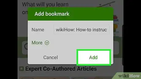 Image intitulée Set a Bookmark Shortcut in Your Home Screen on Android Step 21