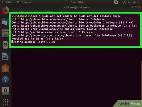Image intitulée Install Skype in Ubuntu Step 17