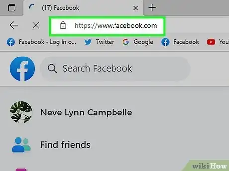 Image intitulée Find a User ID on Facebook Step 1