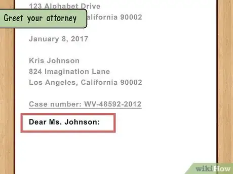 Image intitulée Write a Letter to Your Attorney Step 12