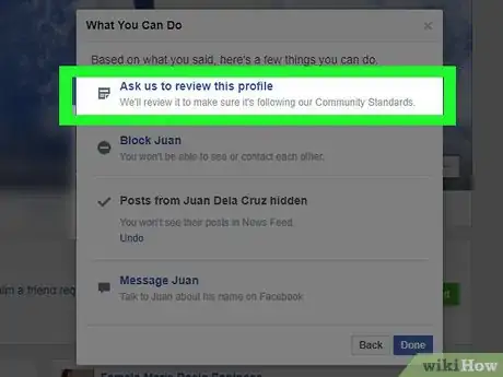 Image intitulée Report Someone on Facebook Step 14