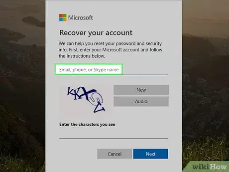Image intitulée Reset a Lost Hotmail Password Step 20
