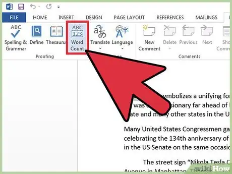 Image intitulée Check a Word Count in Microsoft Word Step 10