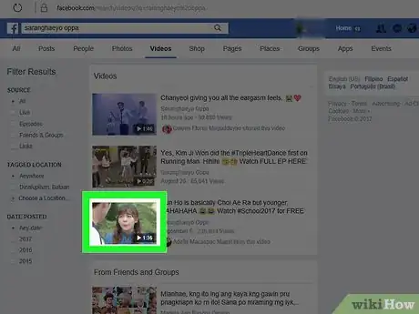 Image intitulée Save Facebook Videos Step 5