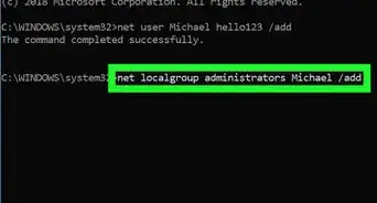 ajouter un utilisateur avec l'invite de commandes