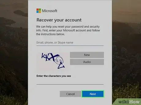 Image intitulée Reset a Lost Hotmail Password Step 22
