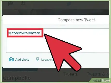 Image intitulée Use Hashtags With Twitter Step 4