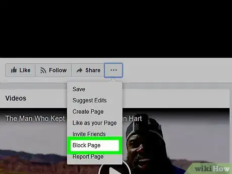 Image intitulée Block a Page on Facebook Step 11