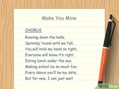 Image intitulée Write a Song Step 4