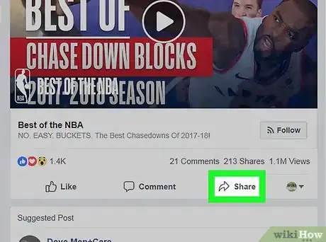 Image intitulée Share on Facebook Step 4