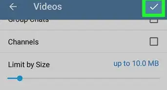 sauvegarder des vidéos sur Telegram avec Android