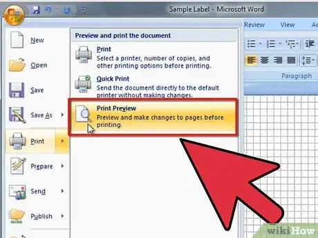 Image intitulée Create Labels in Microsoft Word Step 12