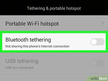 Image intitulée Tether via Bluetooth in Android Step 13