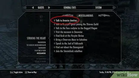 Image intitulée Join the Dark Brotherhood in Skyrim Step 1