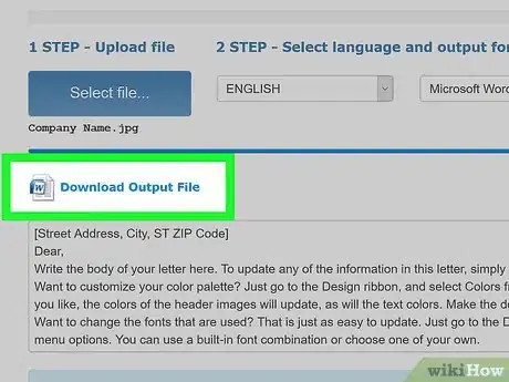Image intitulée Convert a JPEG Image Into an Editable Word Document Step 8