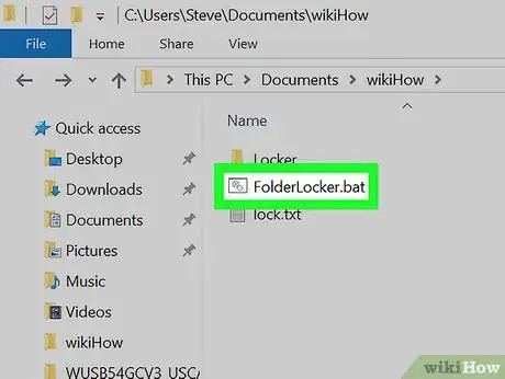Image intitulée Lock a Folder on Windows Step 23