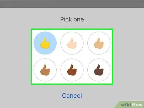 Image intitulée Change the Emoji Skin Tone on Facebook Messenger Step 7