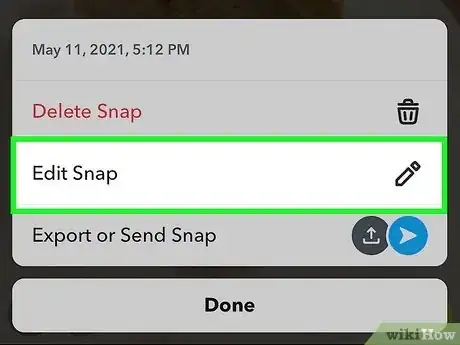 Image intitulée View Your Own Story on Snapchat Step 16