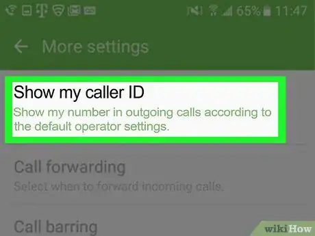 Image intitulée Hide Your Caller ID on Android Step 5