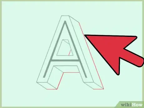 Image intitulée Draw Shadow Effect 3D Block Letters Step 4