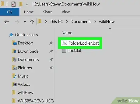 Image intitulée Lock a Folder on Windows Step 27