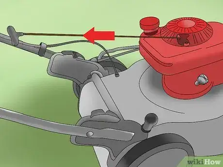 Image intitulée Start a Push Lawn Mower Step 6
