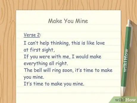 Image intitulée Write a Song Step 6