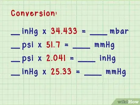 Image intitulée Calculate Barometric Pressure Step 1