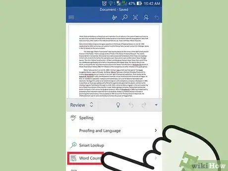 Image intitulée Check a Word Count in Microsoft Word Step 16