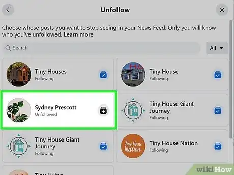 Image intitulée Unfriend Someone on Facebook Without Actually Unfriending Them Step 9