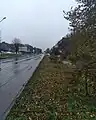 Znamianka's central Street (street of Viktor Holyi) , October 23 , 2022