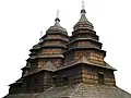 Kryvka, Turka district, L`viv region, St Nicholas church, 1763