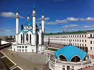 The Kul Sharif Mosque in Kazan
