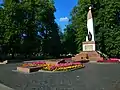 Monument to Soviet soldiers and partisans in Grodno, Belarus.