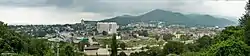 Panorama of the district from the center of Sochi